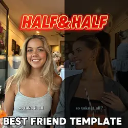 Half and half 
