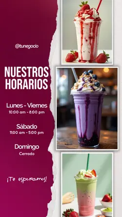Nuestros horarios