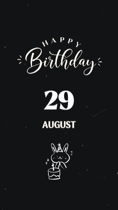 29 DE AGOSTO CUMPLEAÑOS 