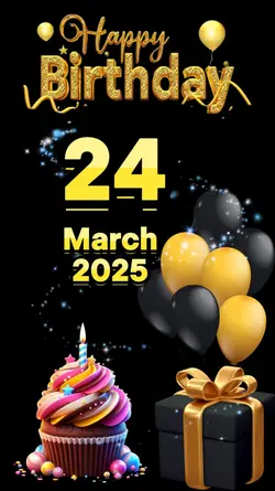 birthday 24 mar 2025