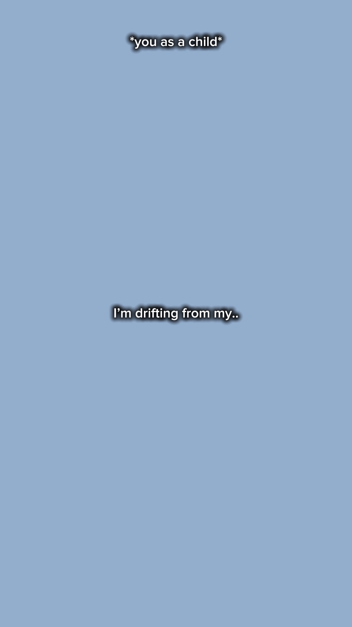 I’m drifting from my