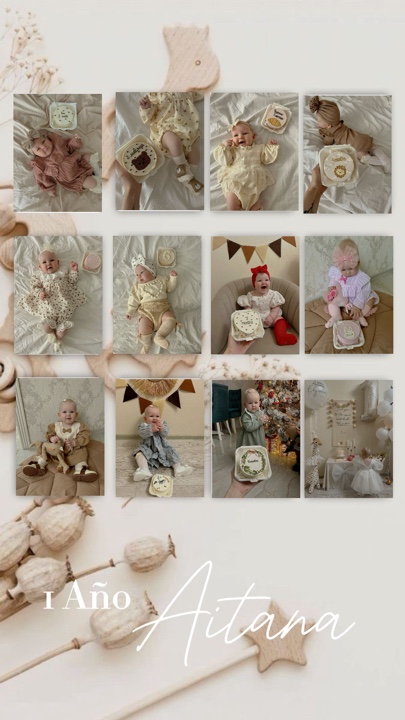 1Er año bebé 🍼👶