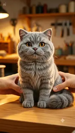 Handmade cat
