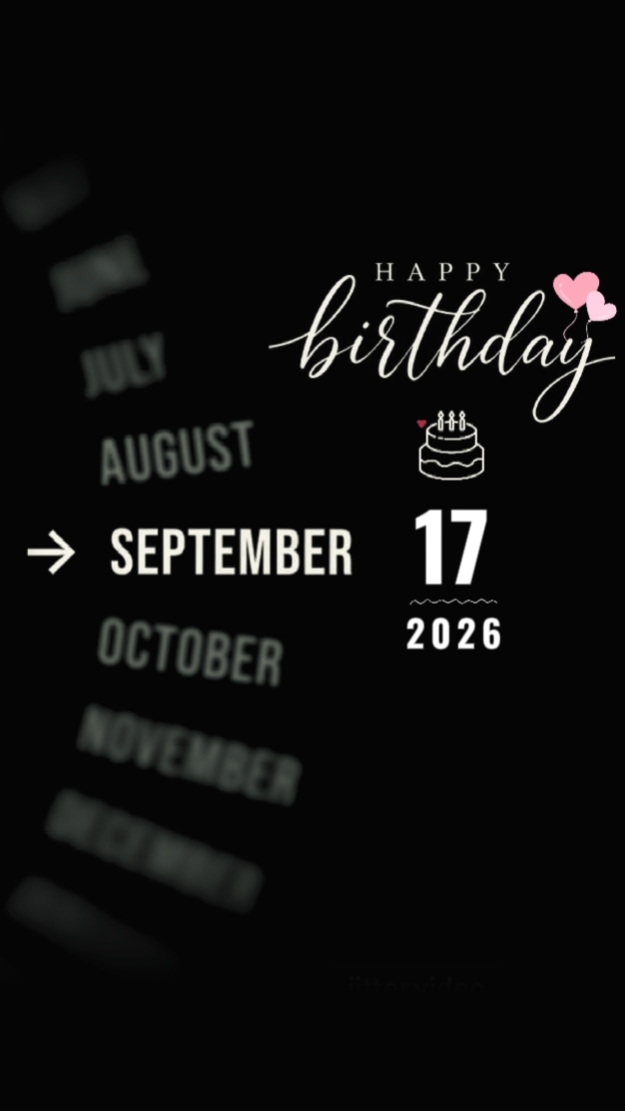 HBD 17 SEPTEMBRE
