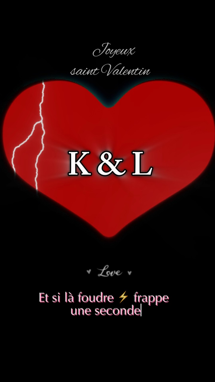Saint Valentin 💖⚡️