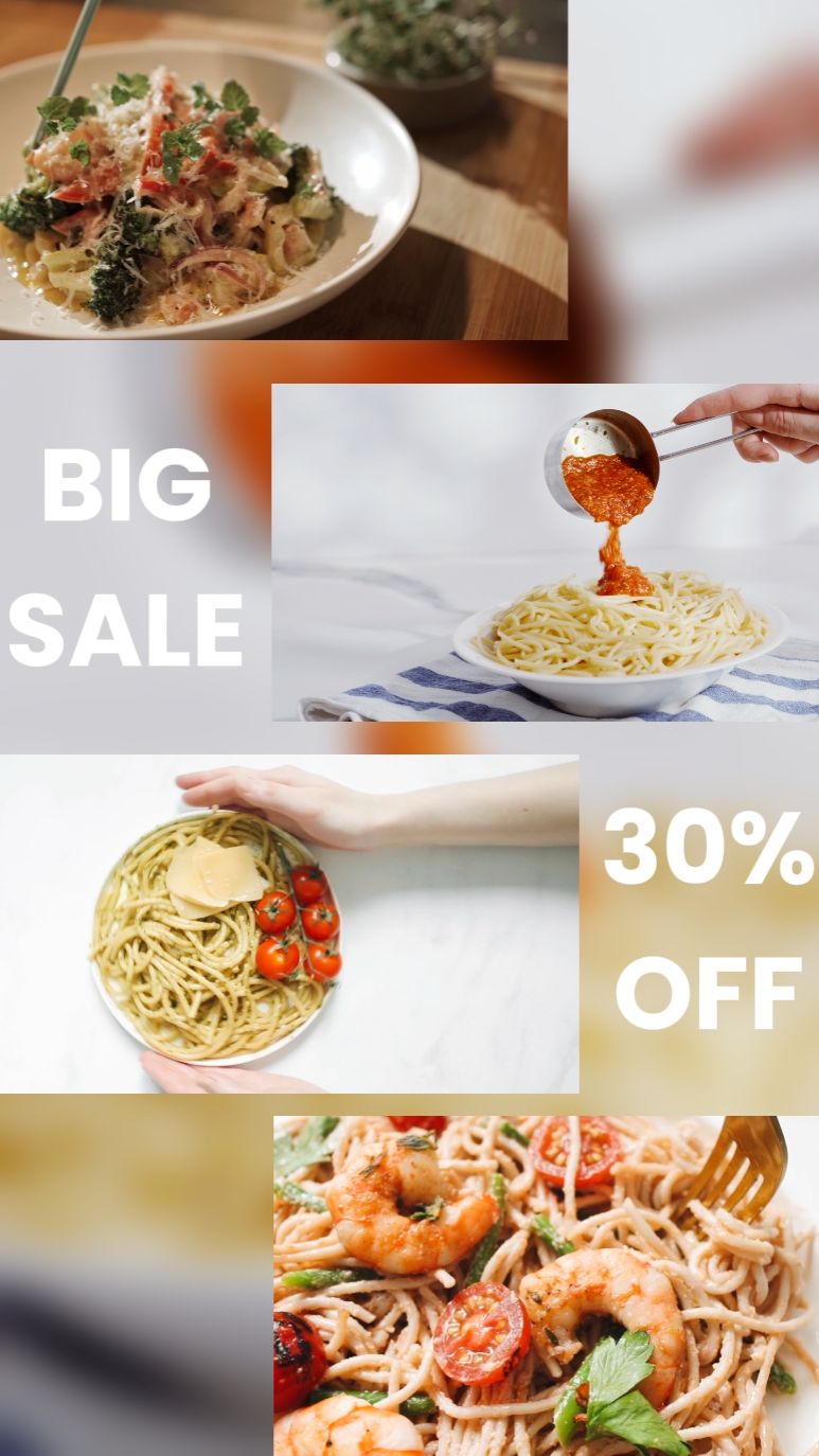 Food New Year's Eve Promotion TikTok Style