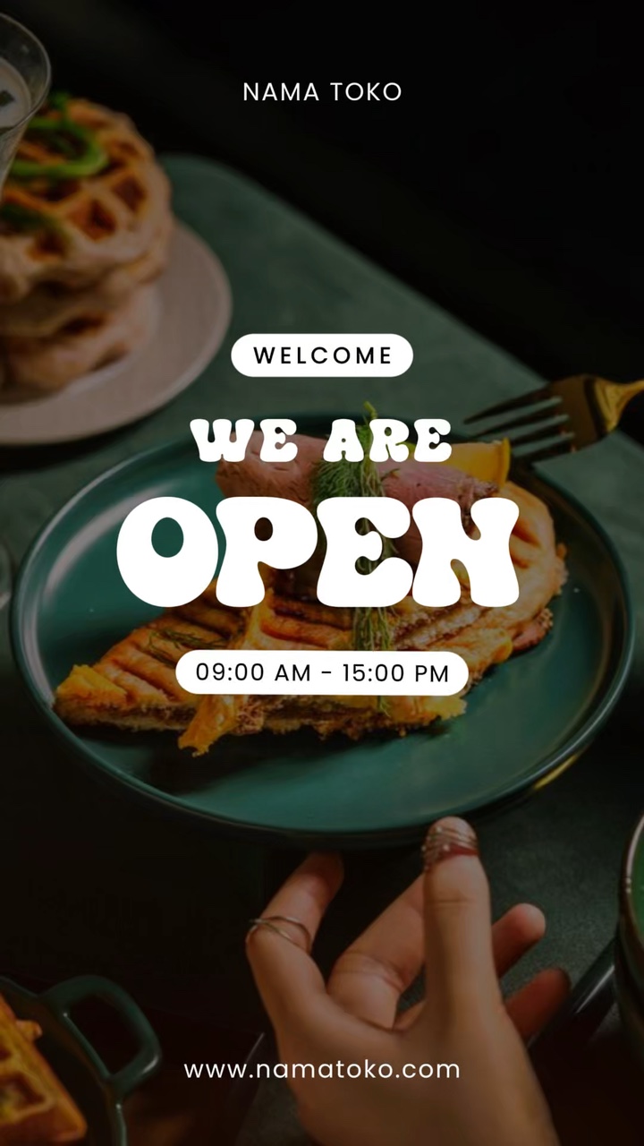 story : we are open