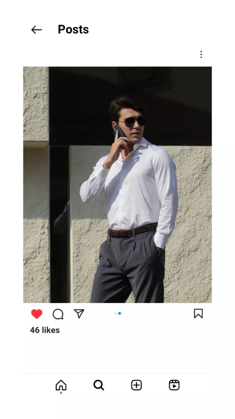 Fashion Display UI Recreation TikTok Style