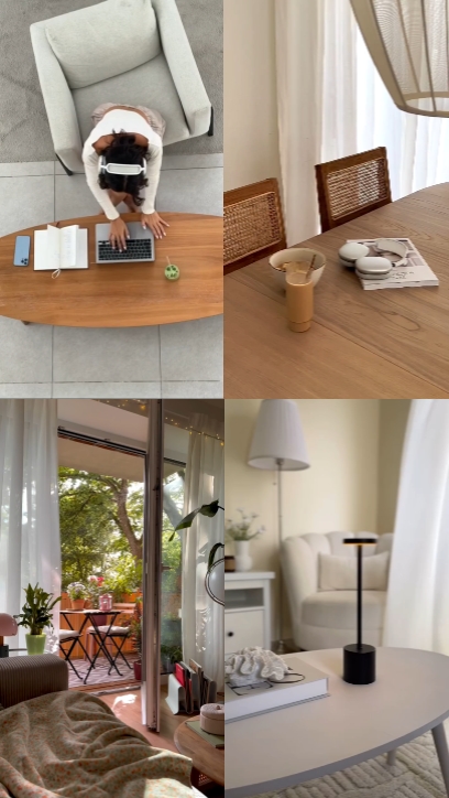 4 grid videos