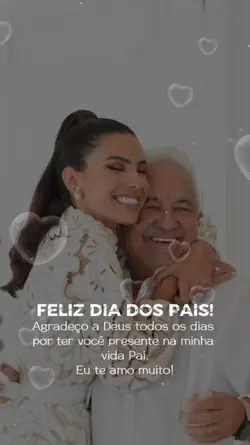 Feliz dia dos Pais 
