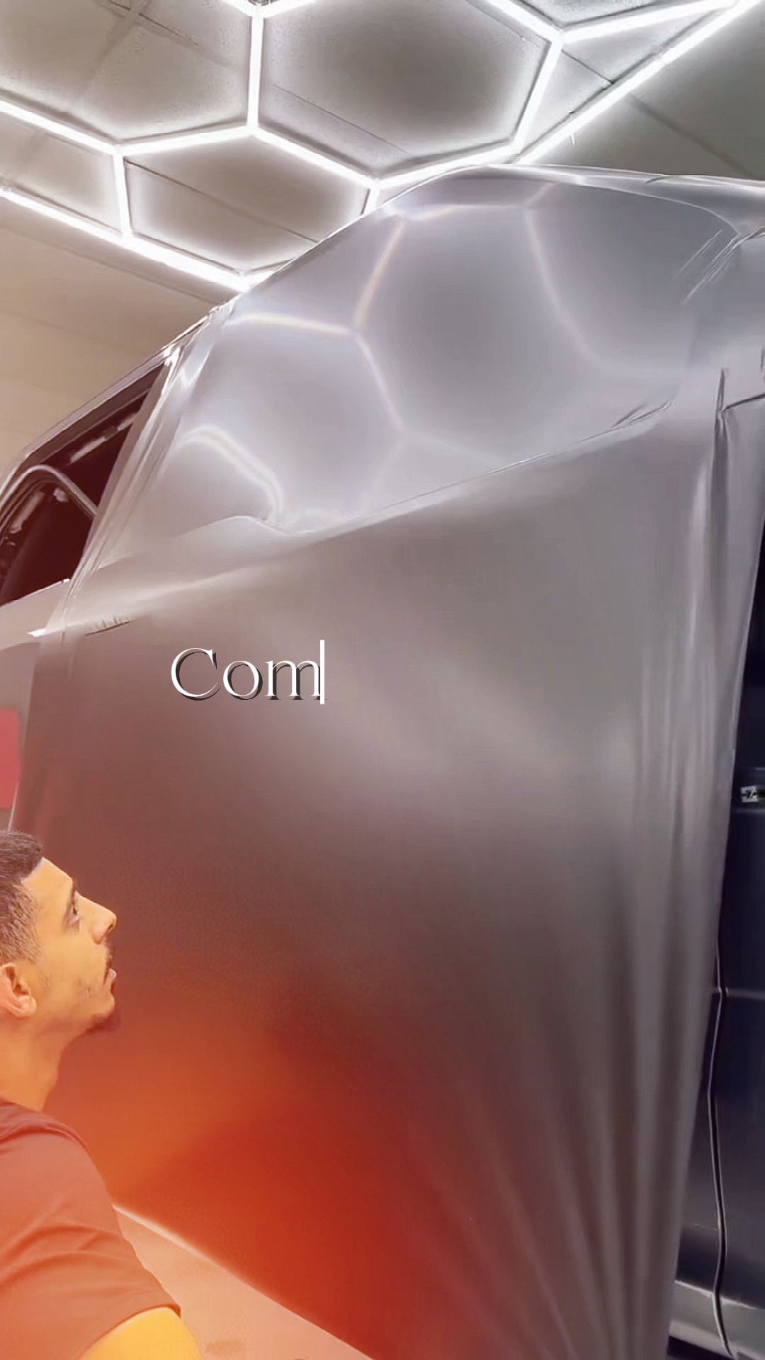 tinting car black 