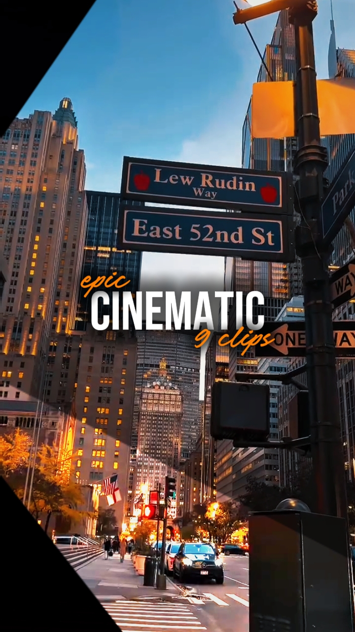 Epic cinematic trend