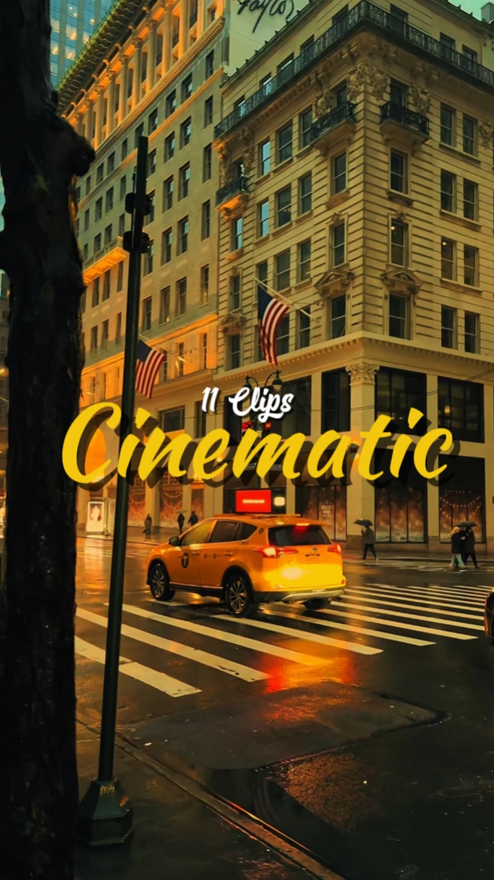 11 CLIPS CINEMATIC