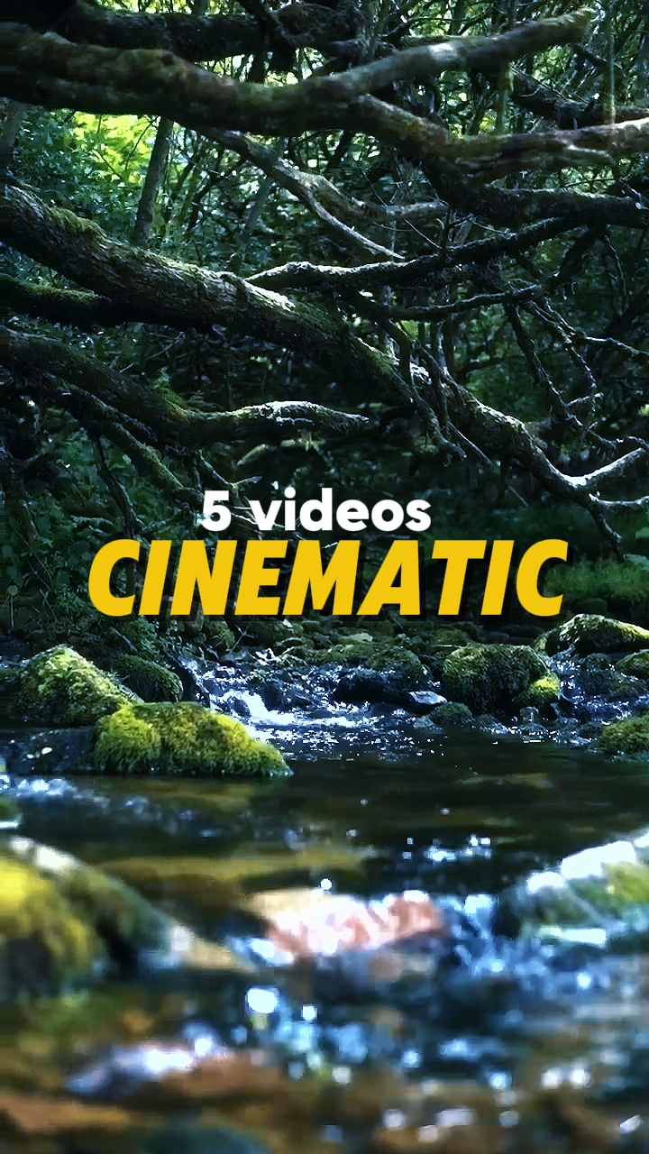 5 mga video cinematic 