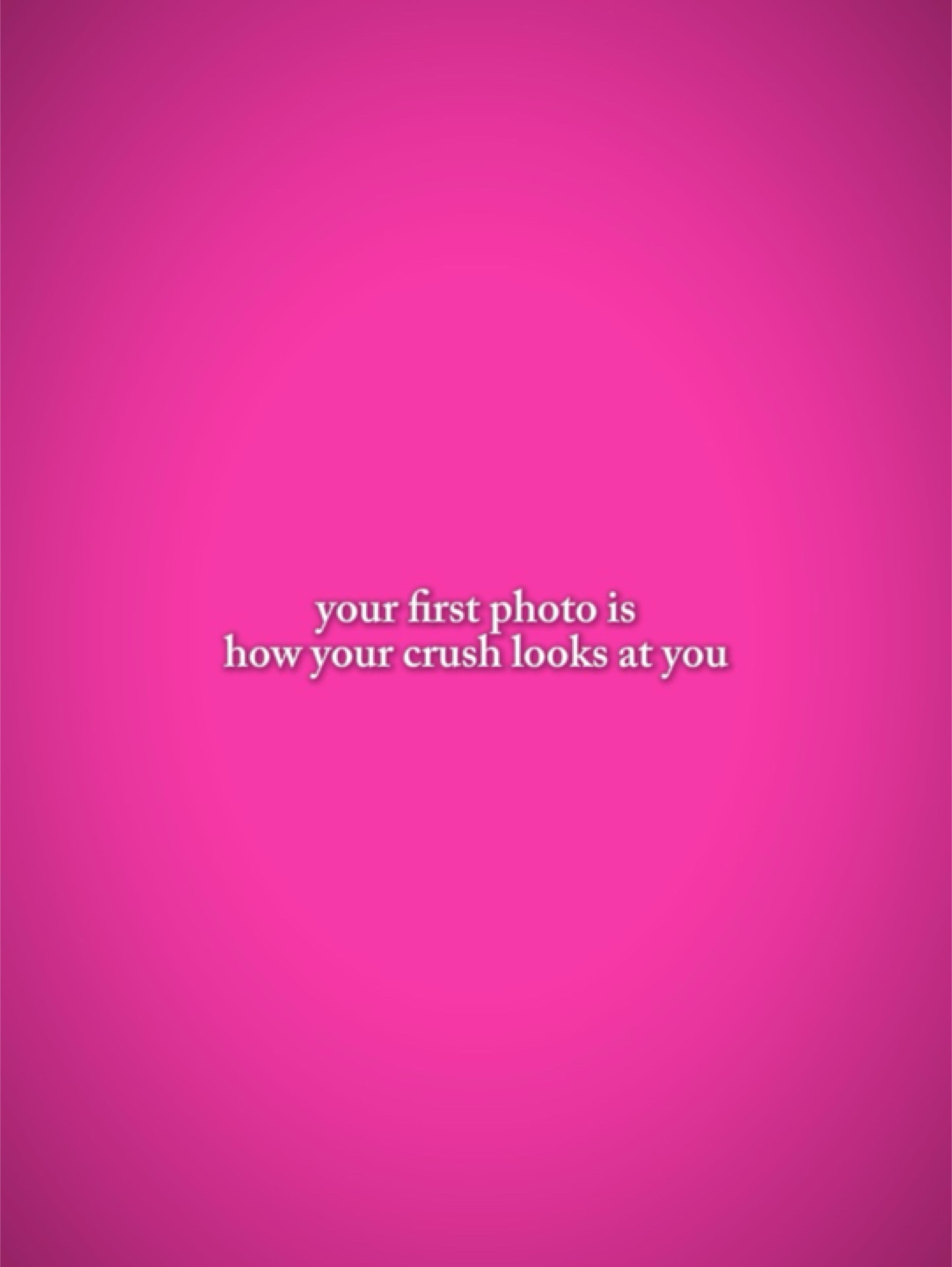 Ihr erstes Foto