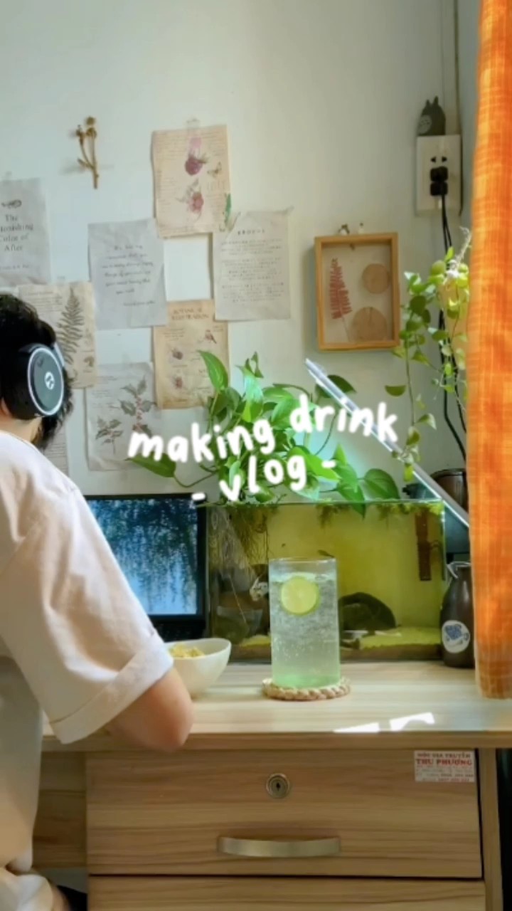 membuat vlog minuman 