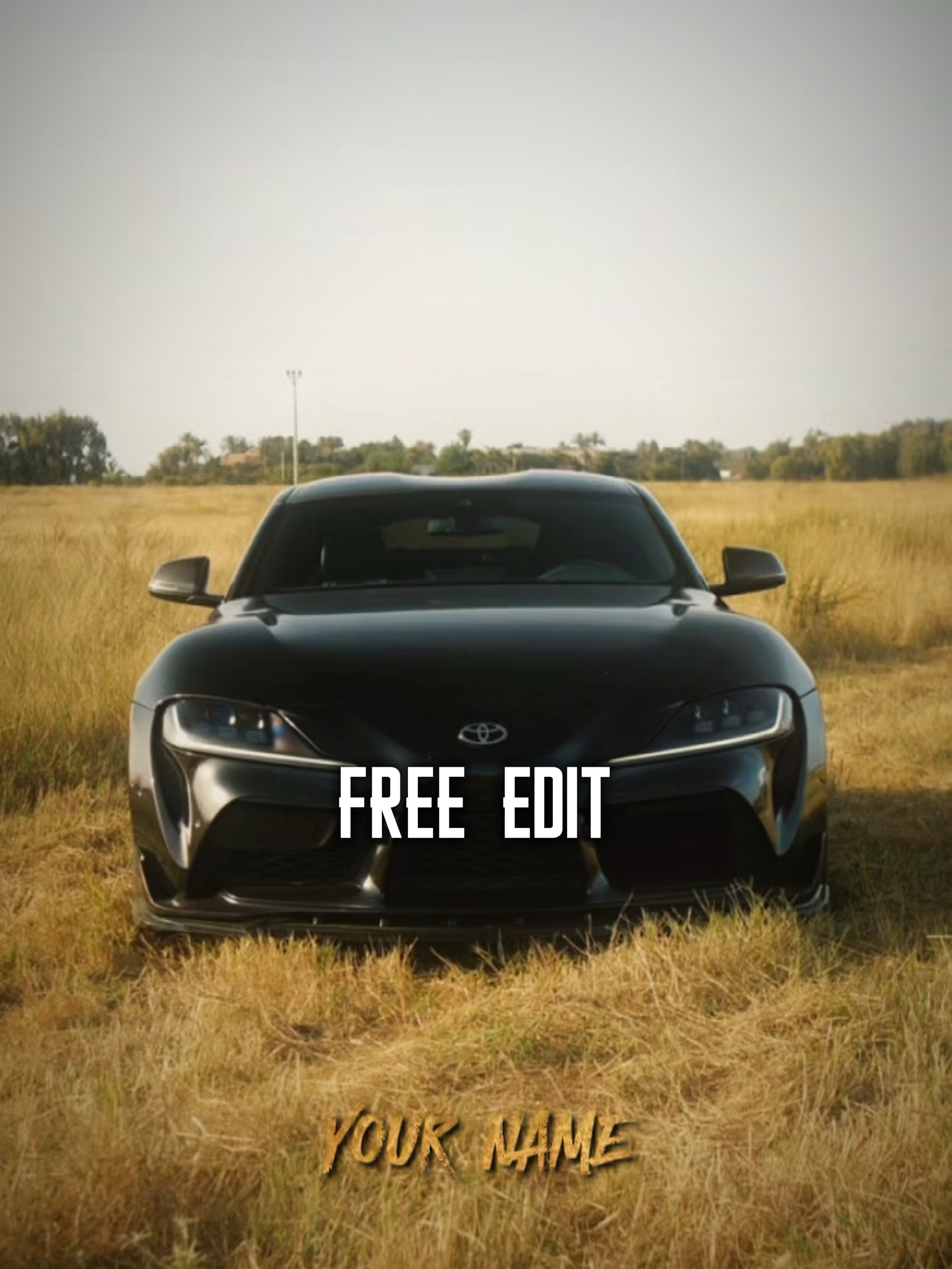 TOYOTA SUPRA EDIT 