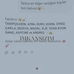 imkansızlarımm
