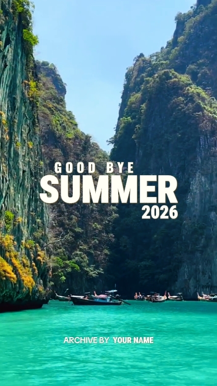 GOOD BYE SUMMER
|