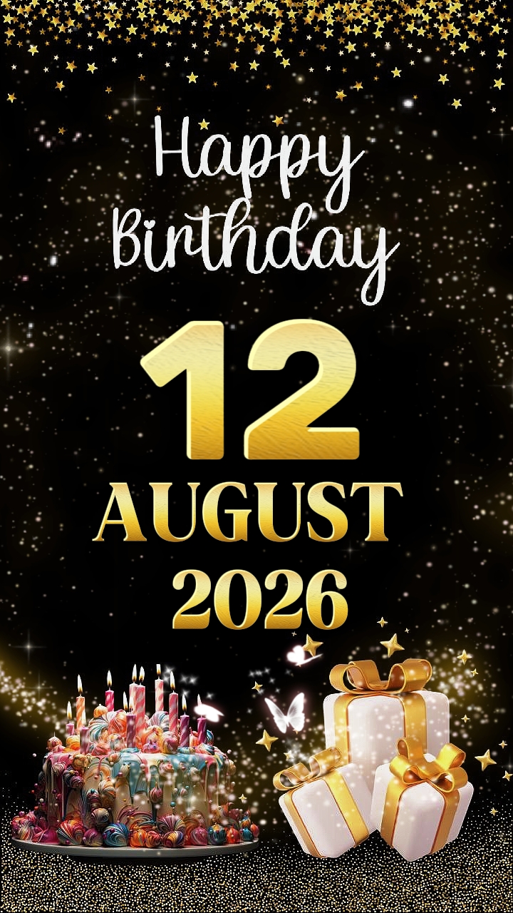 Ulang tahun 12 Agustus 