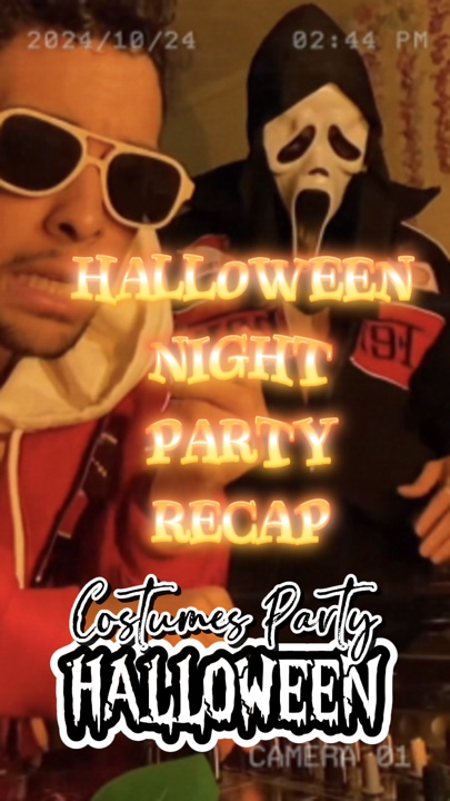 Despejo de festa de halloween