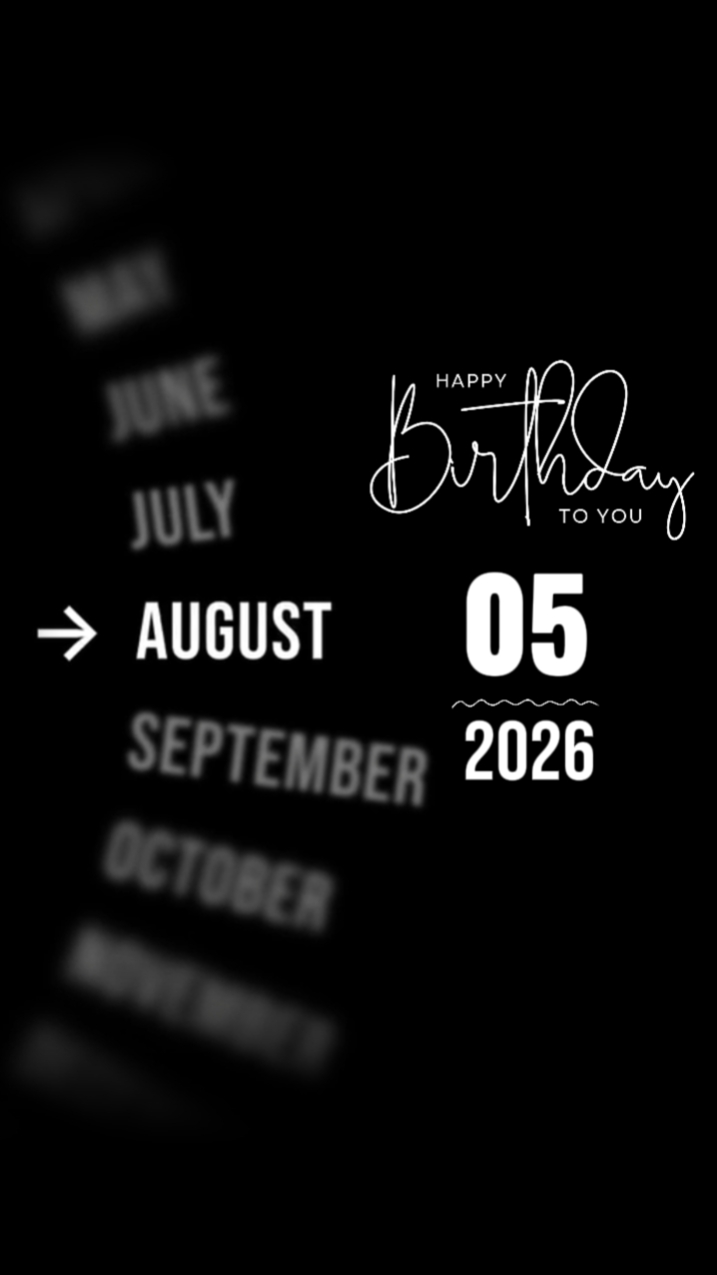 BDAY BROTHER 5 AUGUS