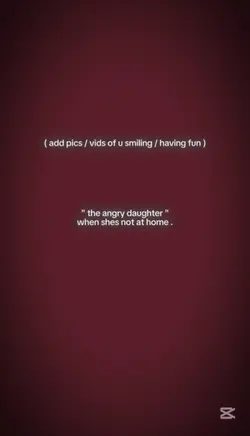 angry daughter