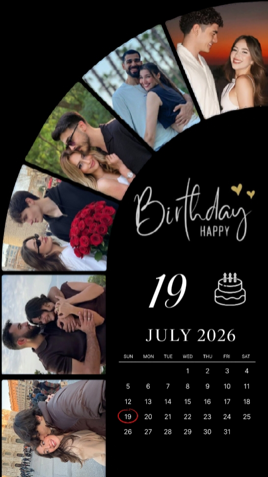 HBD HUSBAND 19 JULY 