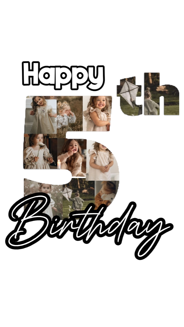 Happy 5th birthday