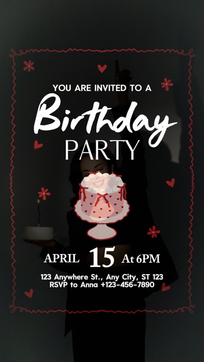 BIRTHDAY INVITATION