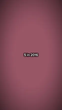 5 in 2016