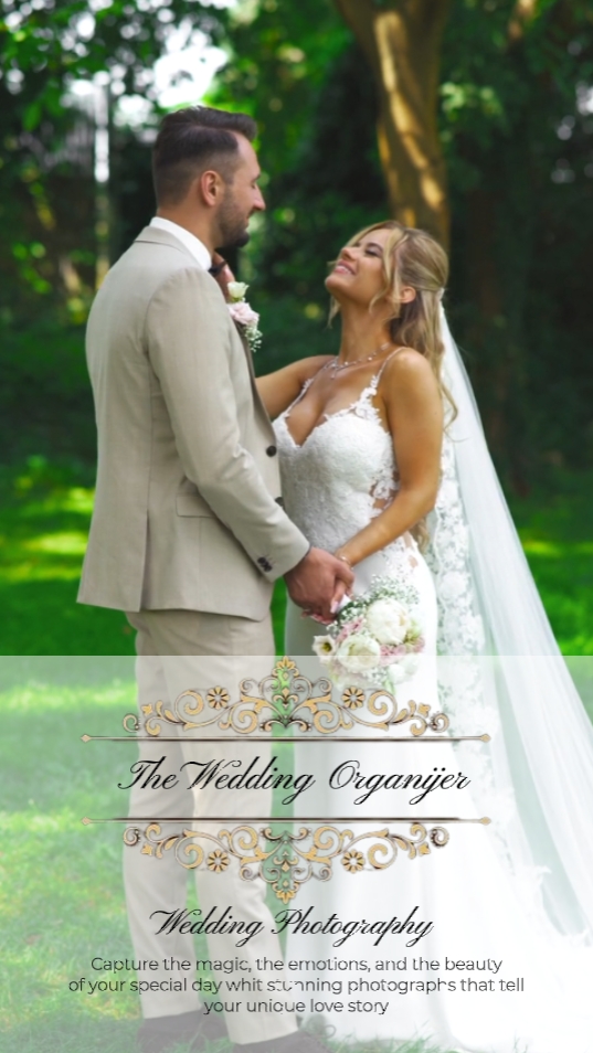 Wedding Photography Agency Product Display Minimalist Style