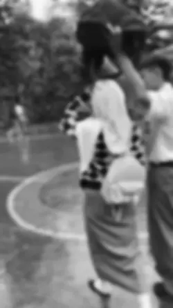 b&w blur
