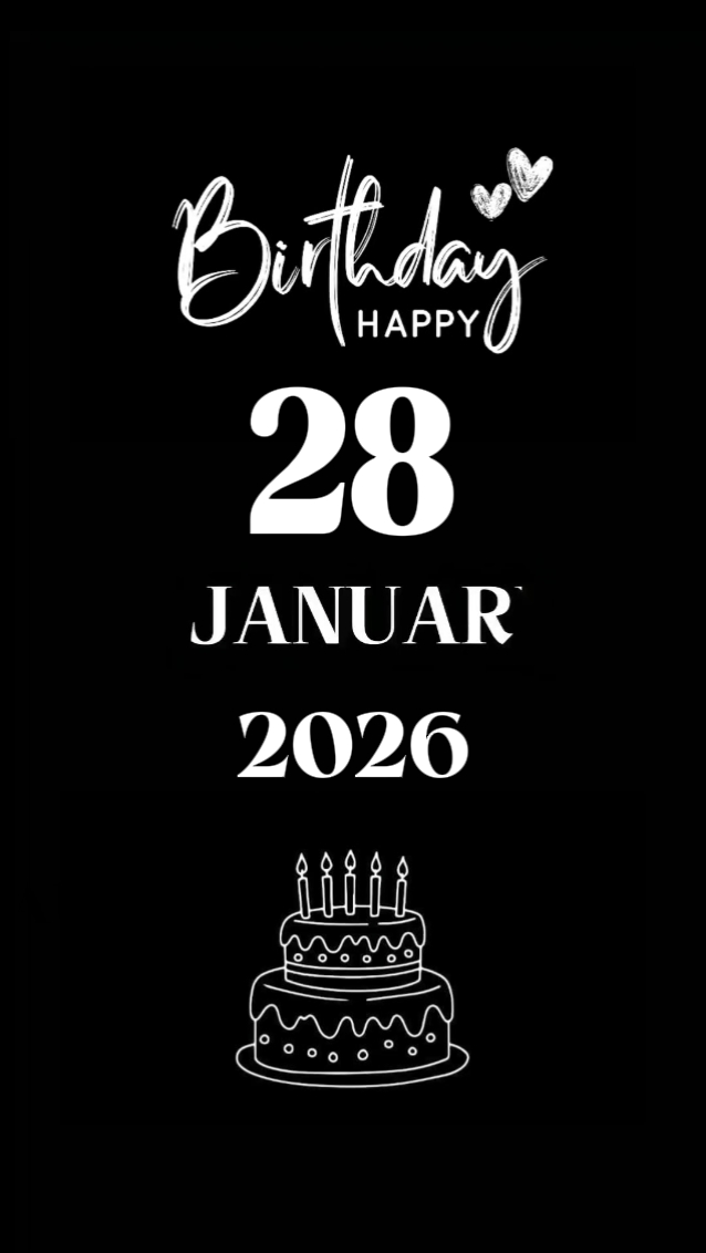 CUMPLEAÑOS 28 DE AGOSTO DE 2026