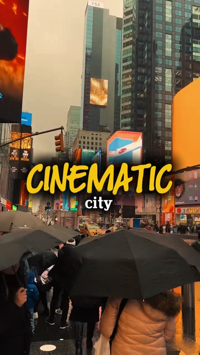 City vlog trend 