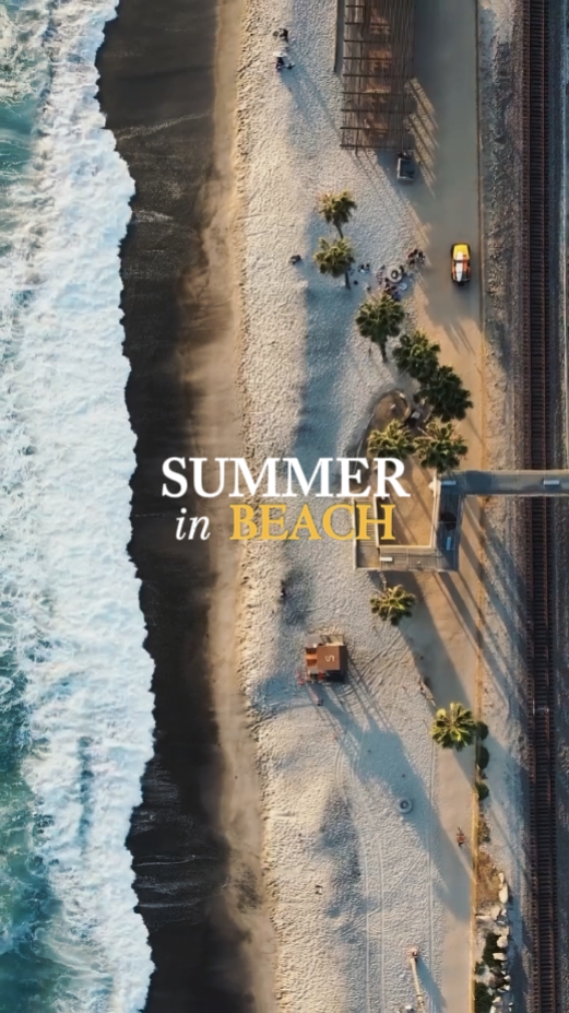 l'été à la plage 