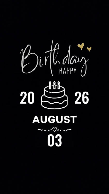 BDAY DAD 03 AUGUST 