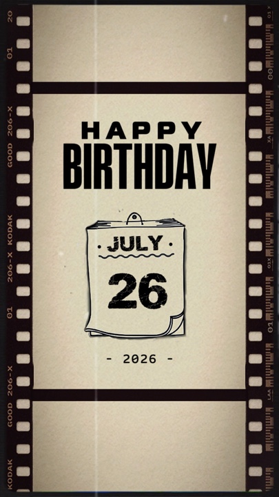 ANNIVERSAIRE 26 JUILLET