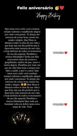 Feliz aniversário