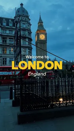 welcome to london