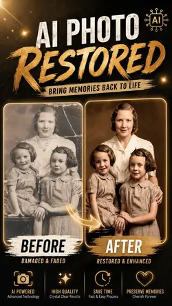 Photo restored
