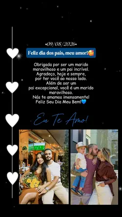 Feliz dia dos pais 