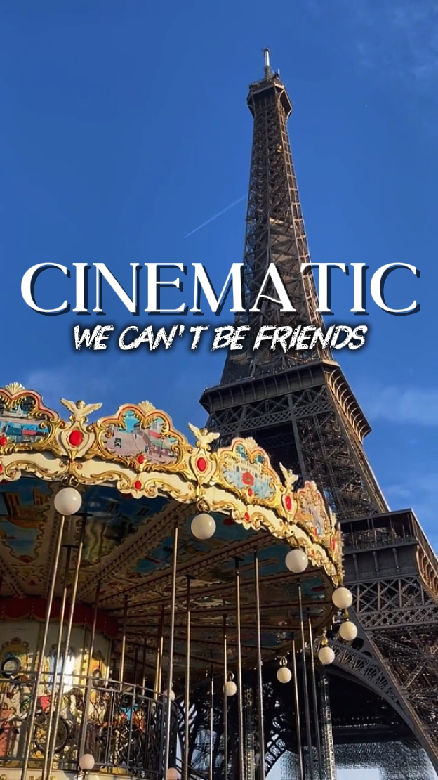 WE CAN'T BE FRIENDS