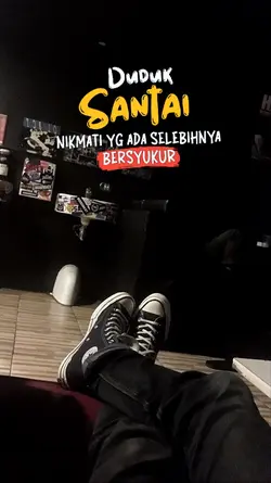 duduk santai