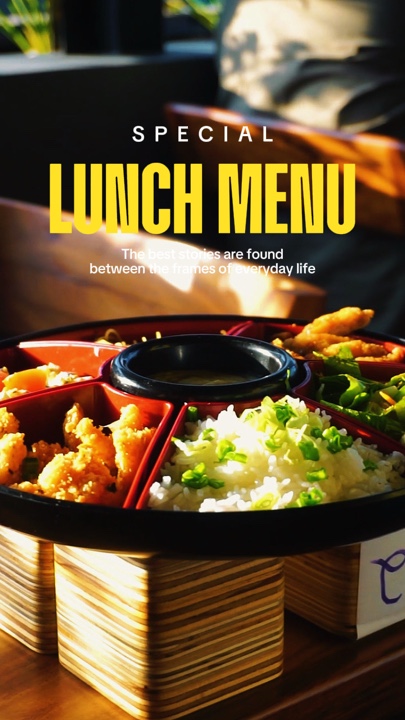 Special Lunch Menu