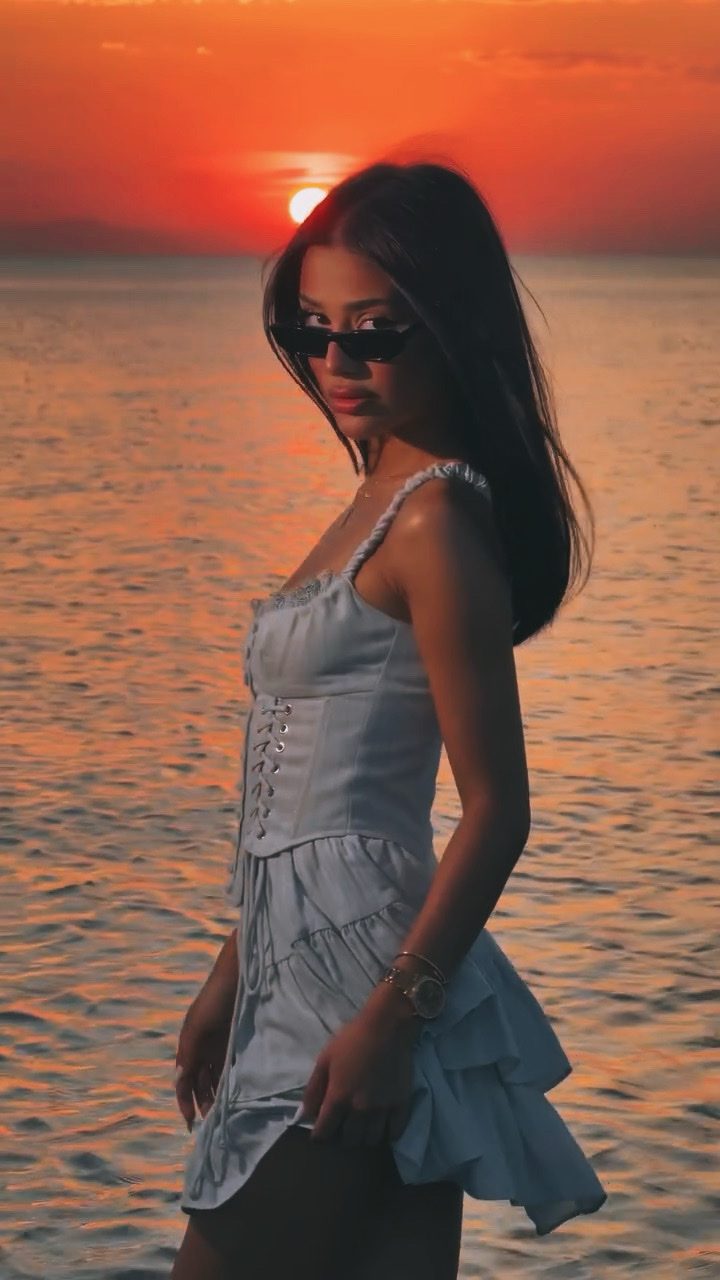 Unset + white dress