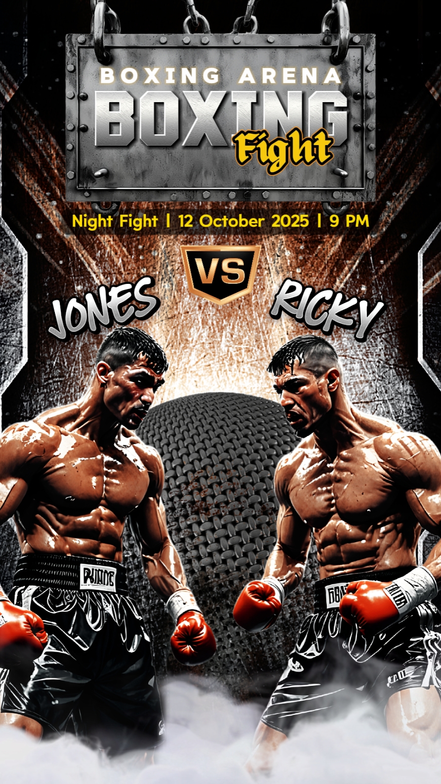 Poster Tinju