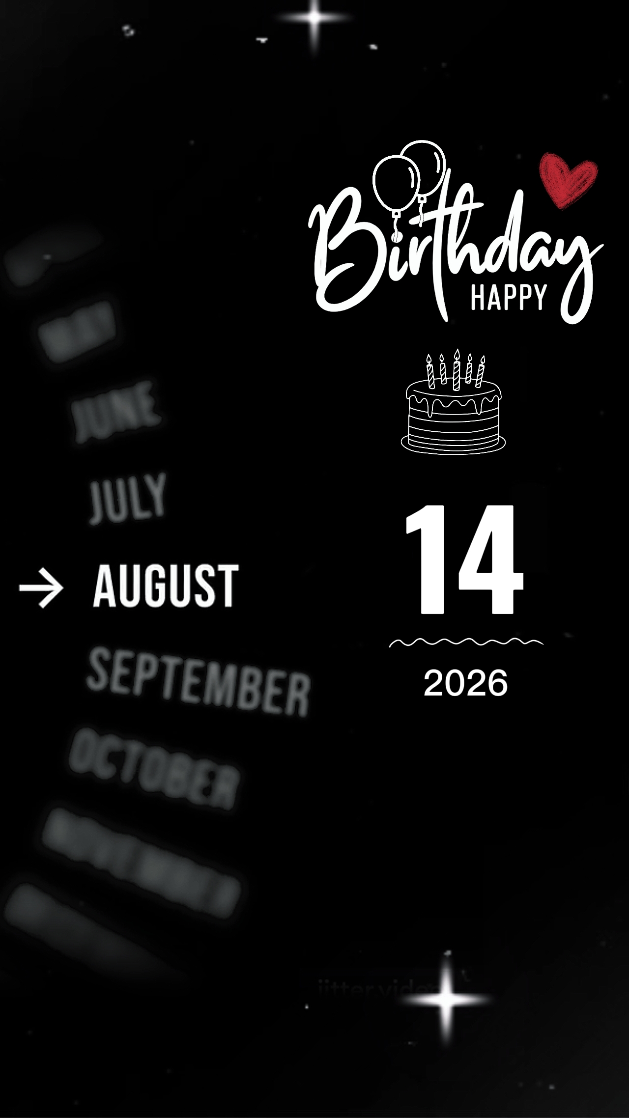 Birthday 14 August