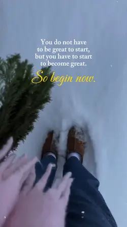 begin now