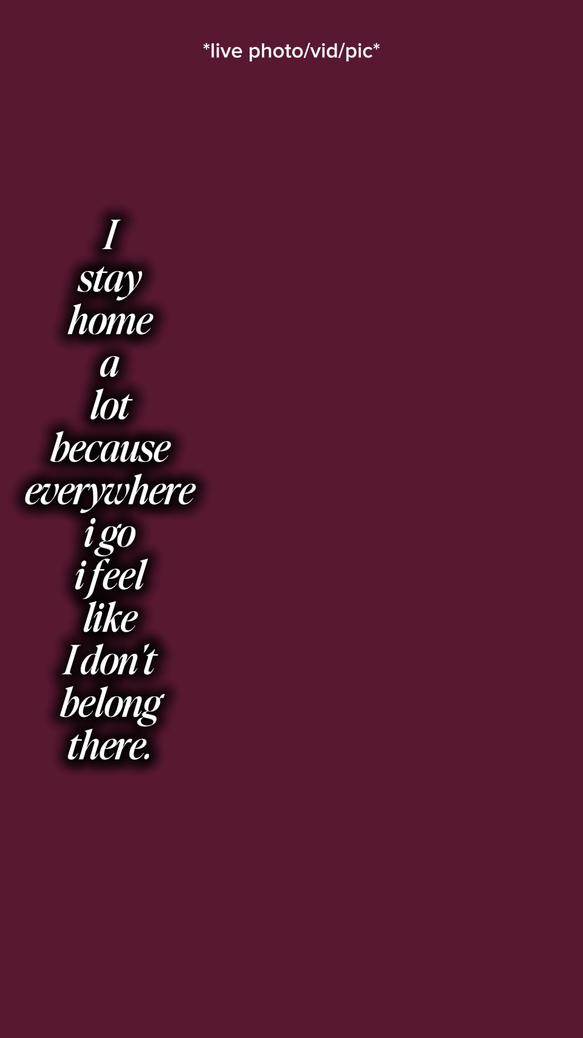 Istayhomealotbecause
